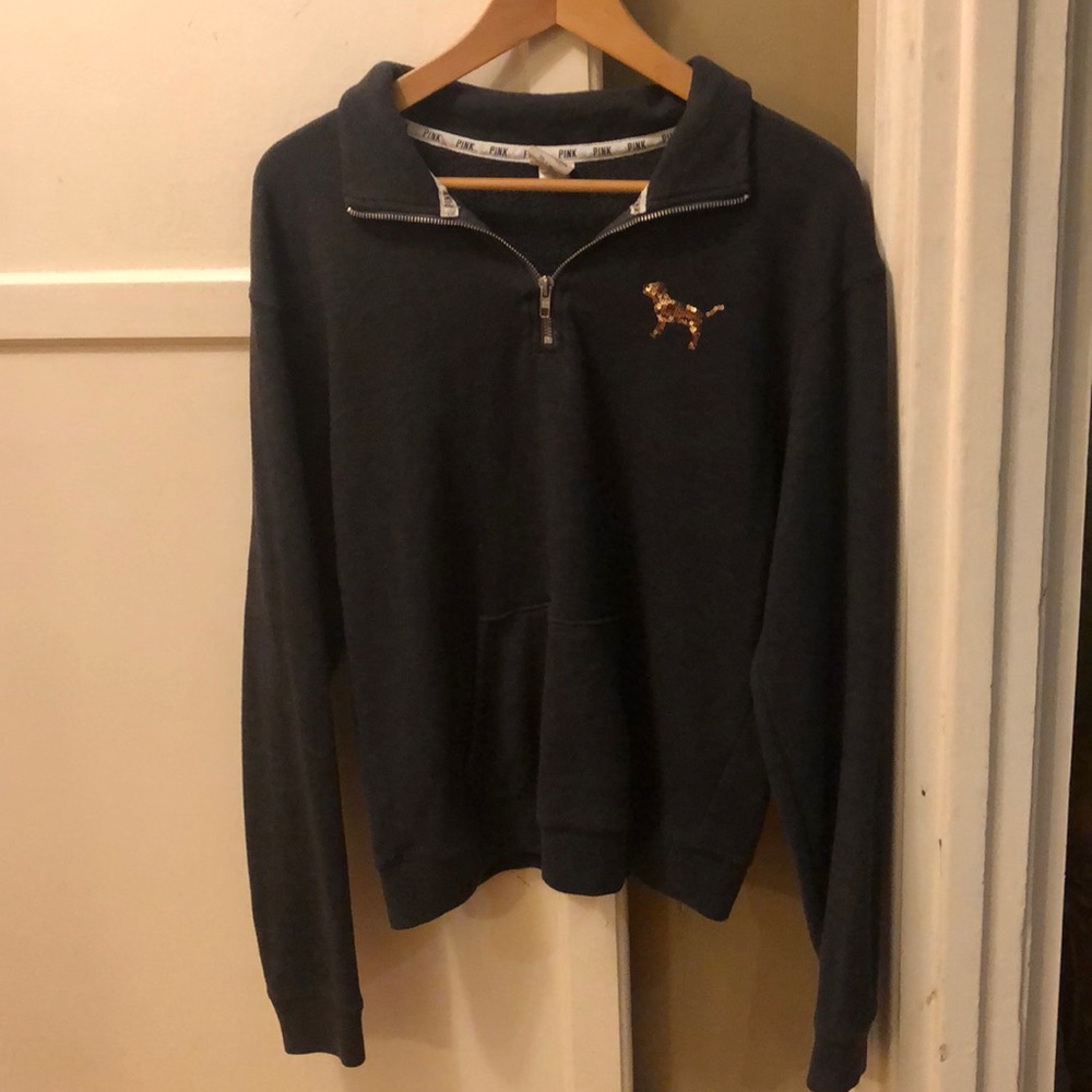 PINK quarter zip